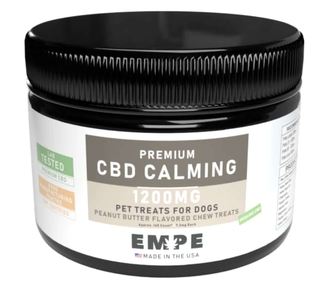 EMPE USA CBD Calming Premium CBD Pet Treats for Dog 1200mg