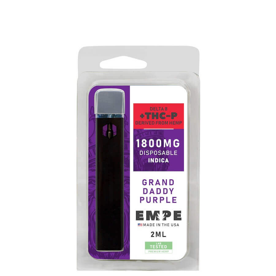 #1 Empe USA Delta-8 and THC-P Disposable Vapes Indica